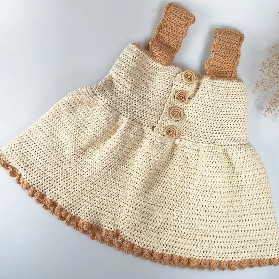 Babykleid mit Stirnband
