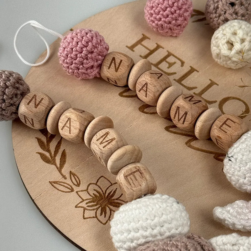 Schnullerkette Schildkröte personalisiert